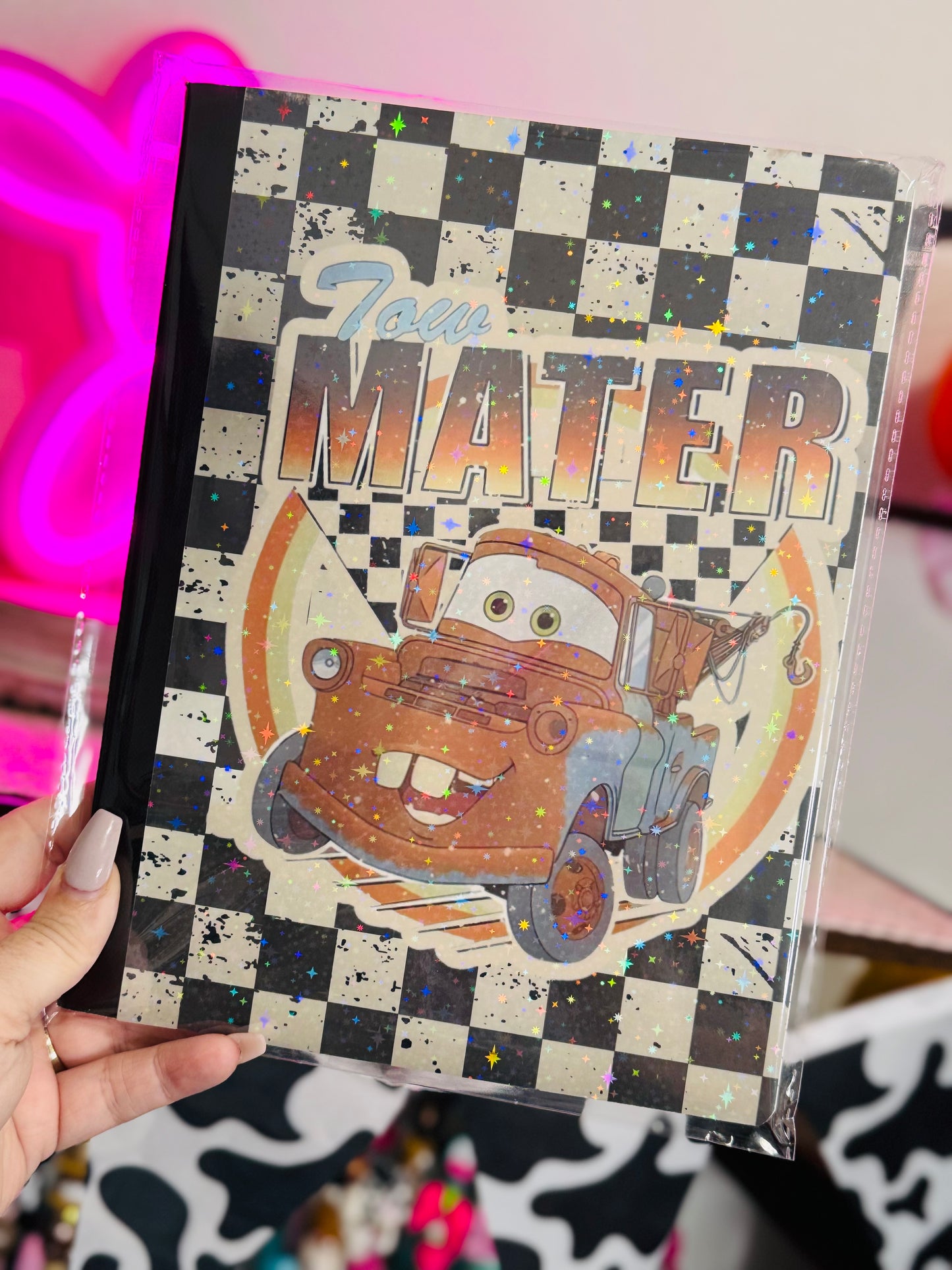 STANDARD Composition Book w/ Matching Glitter RSVP Pen