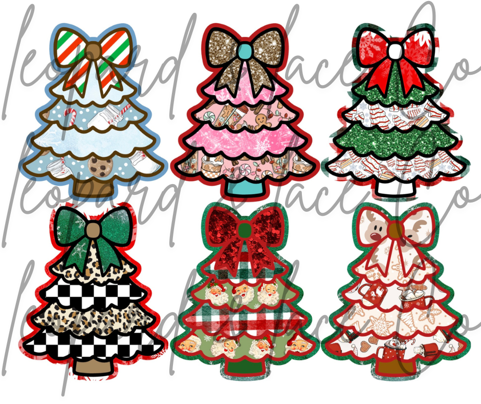 Rustic Raven Christmas Tree Cardstock