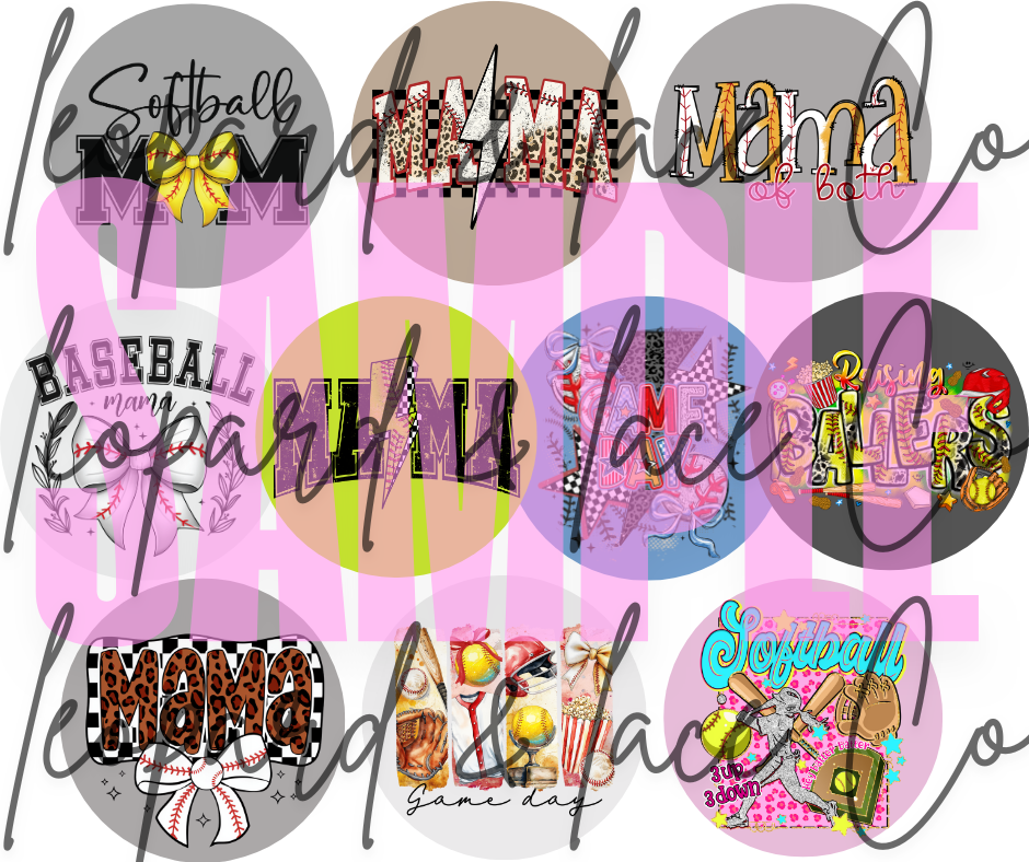 Softball/Baseball Cardstock