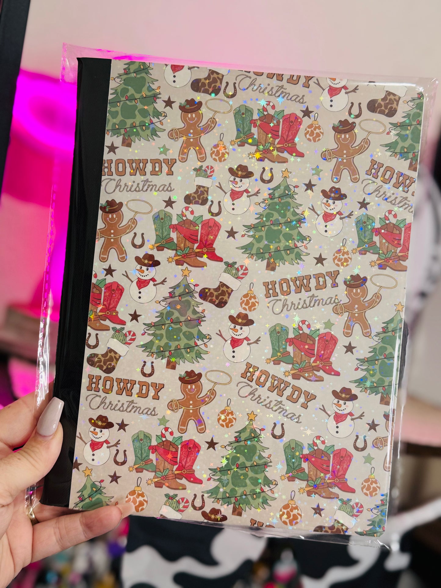 STANDARD Composition Book w/ Matching Glitter RSVP Pen