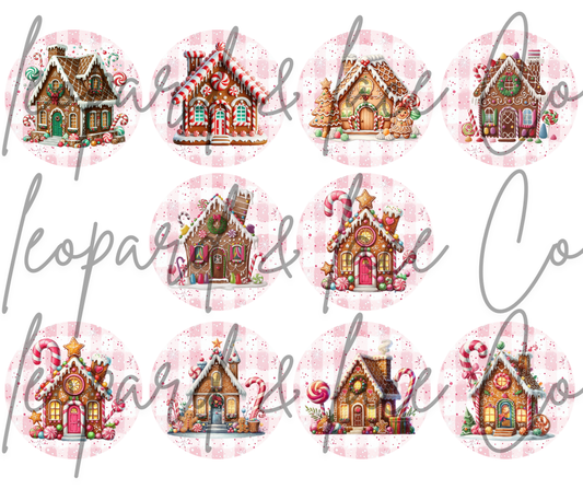 Christmas Candy House Cardstock