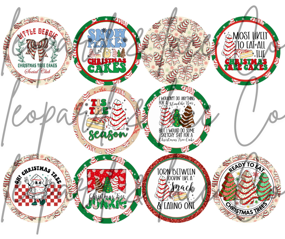 Christmas Cakes Cardstock (2026)