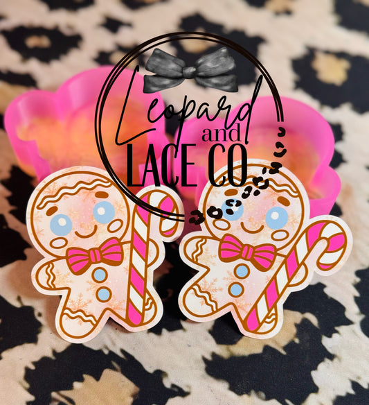 Rustin Raven Exclusive Ginger Cookie Vents for Leopard and Lace Co cardstock