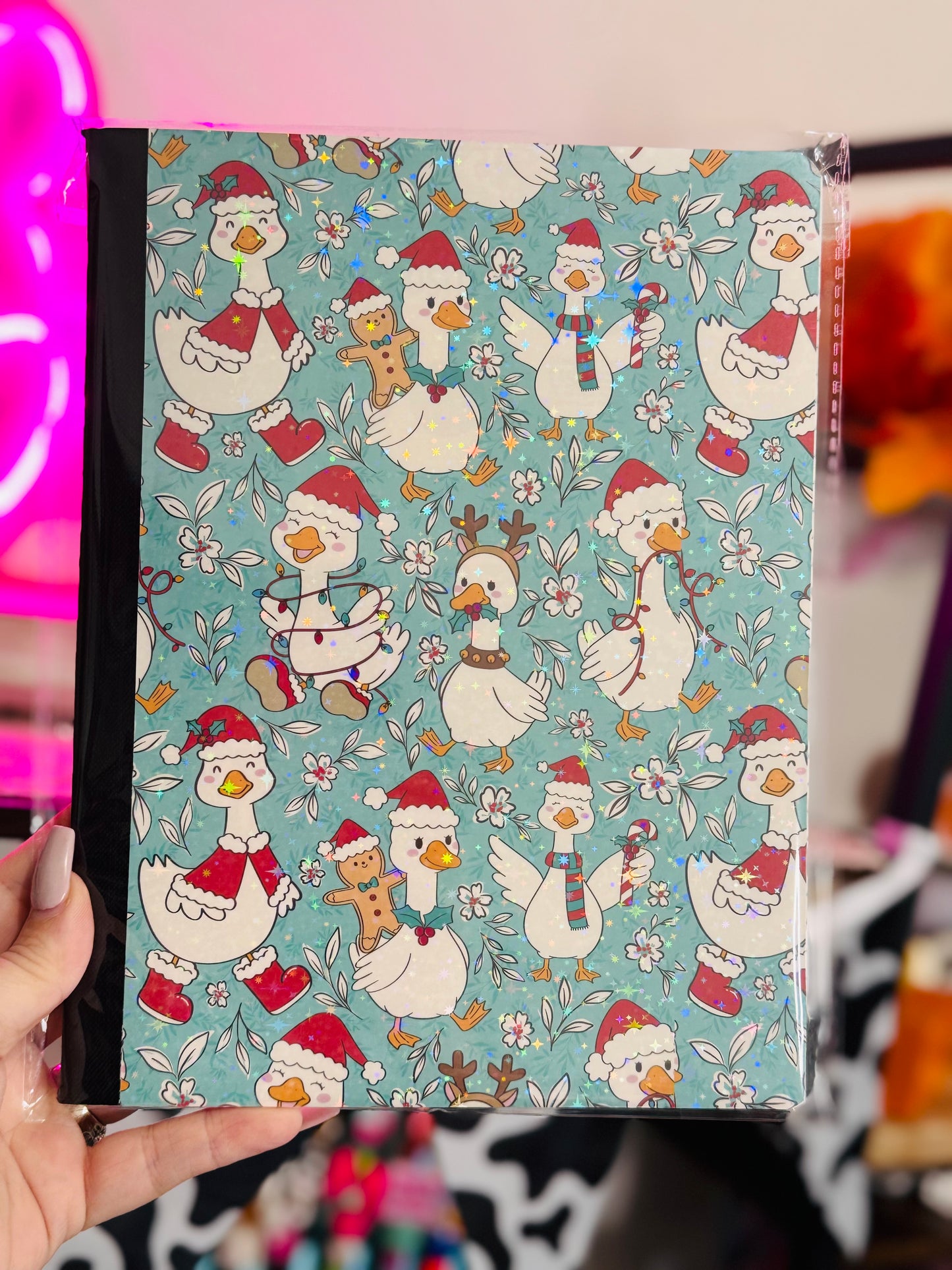 STANDARD Composition Book w/ Matching Glitter RSVP Pen