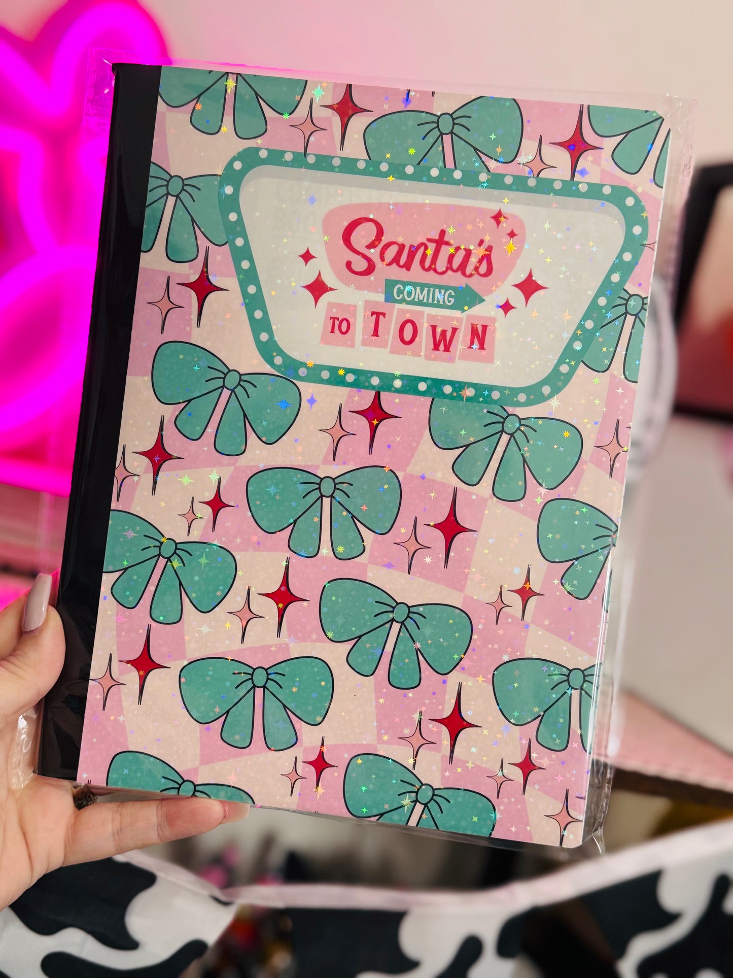 STANDARD Composition Book w/ Matching Glitter RSVP Pen