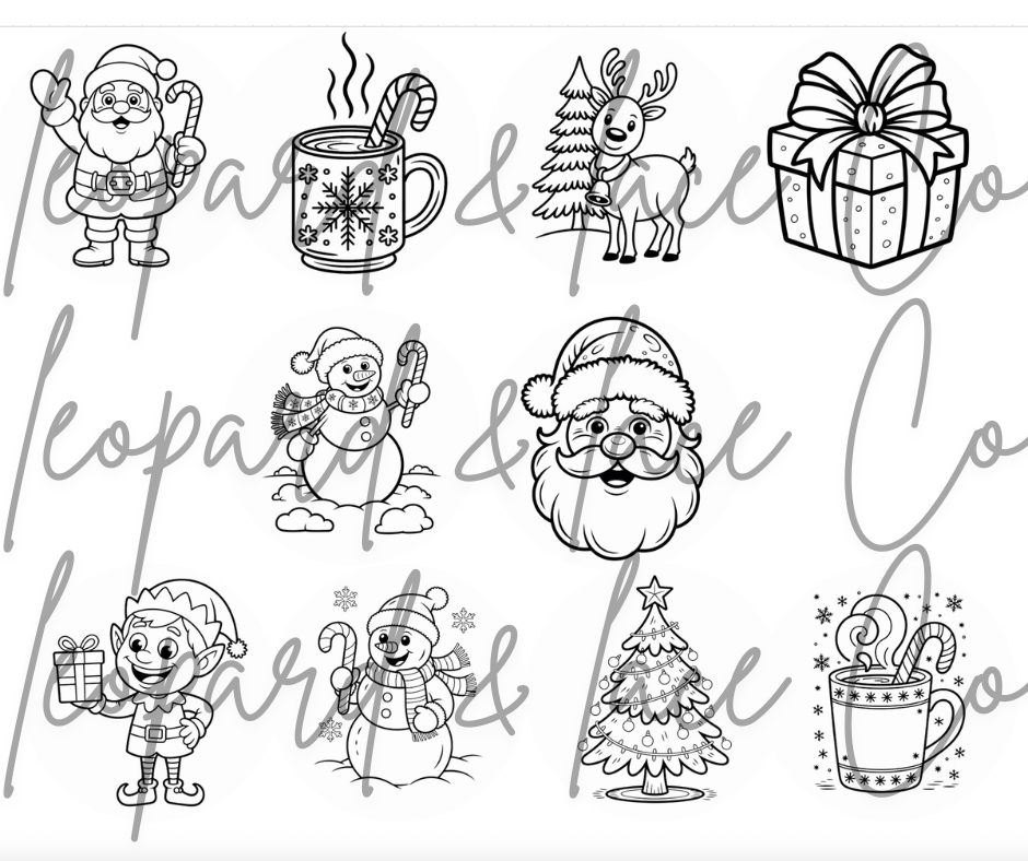 Color Me Christmas Cardstock