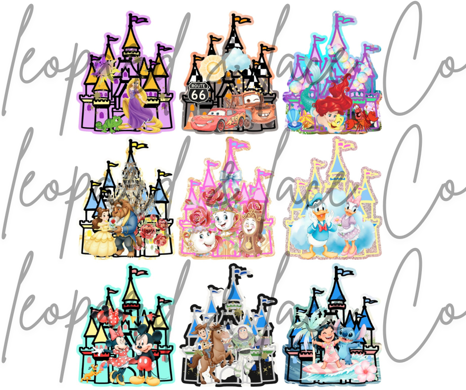 Rustic Raven Exclusive Magical Castle Cardstock