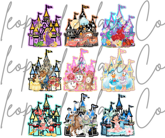 Rustic Raven Exclusive Magical Castle Cardstock