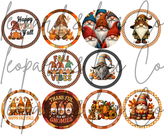 Fall Gnomes Cardstock (2026)