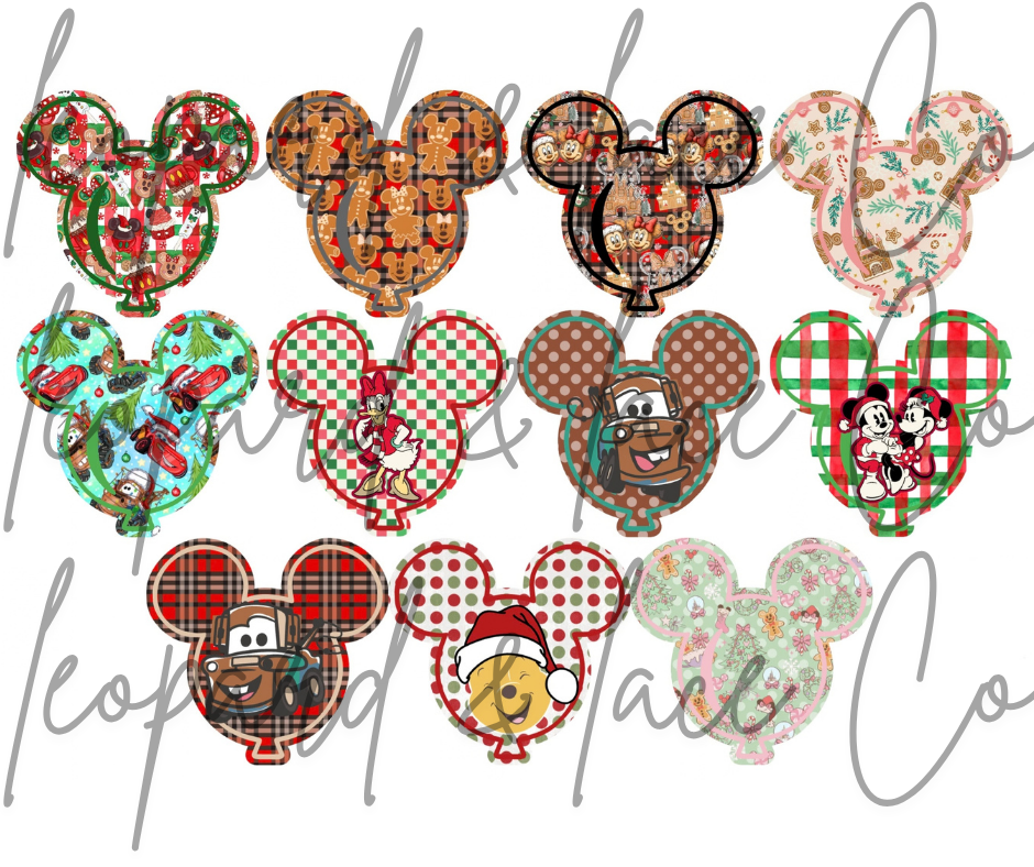 Rustic Raven Exclusive Magical Balloon CHRISTMAS Cardstock