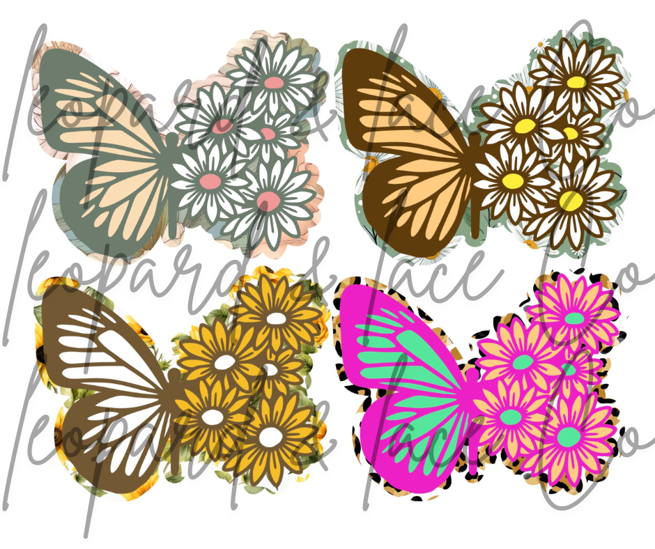 Rustic Raven Exclusive Butterly for Leopard and Lace cardstock