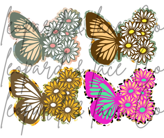 Rustic Raven Exclusive Butterly for Leopard and Lace cardstock