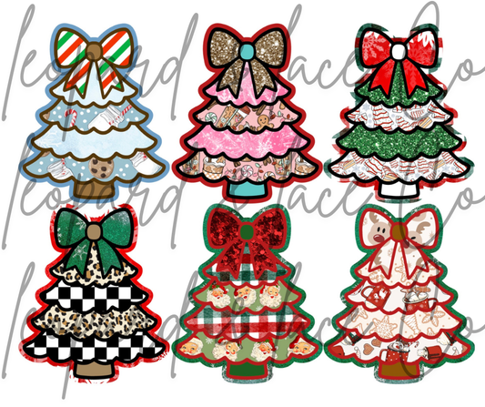 Rustic Raven Christmas Tree Cardstock