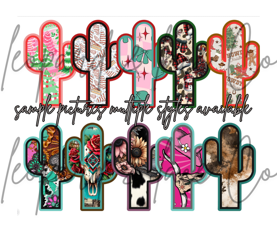 Rustin Raven Exclusive Cactus for Leopard and Lace cardstock