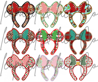 Rustic Raven Exclusive Mouse Ears CHRISTMAS