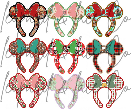 Rustic Raven Exclusive Mouse Ears CHRISTMAS