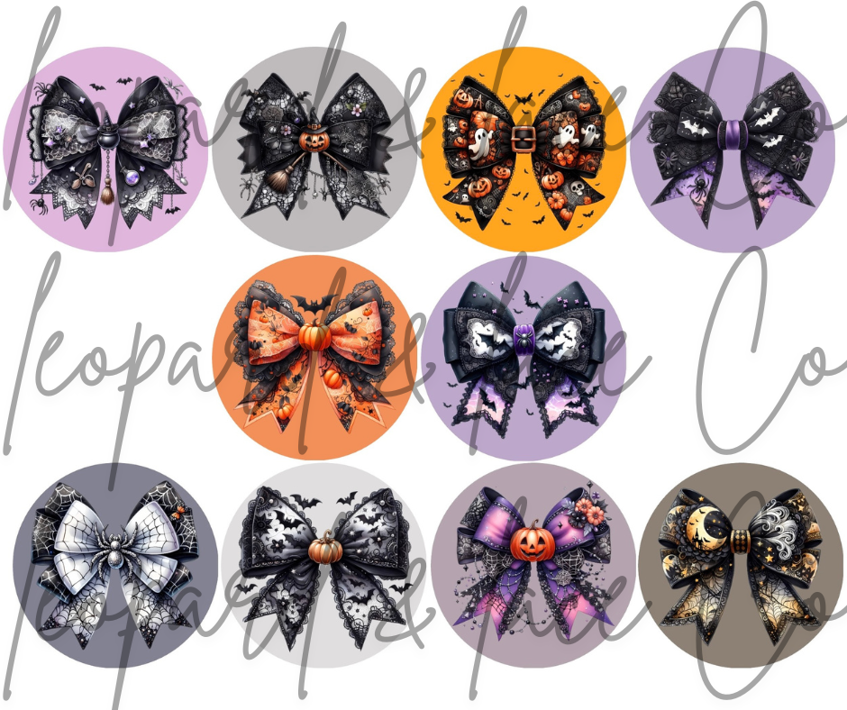 Spooky Bow Cardstock