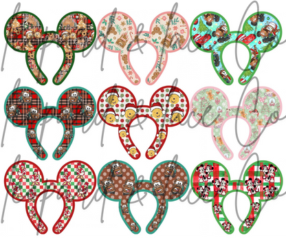 Rustic Raven Exclusive Mouse Ears CHRISTMAS