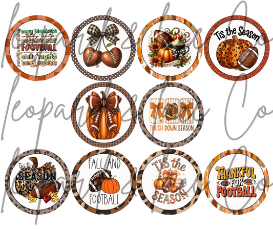 Fall Football Cardstock (2026)