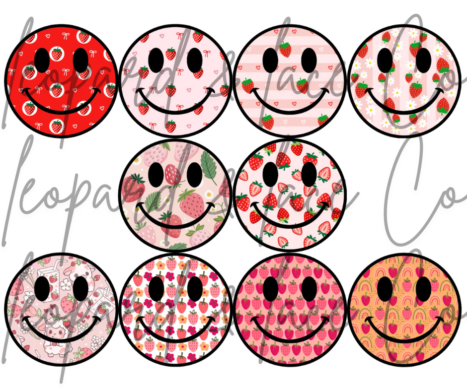 Strawberry Smiley Cardstock (2026)