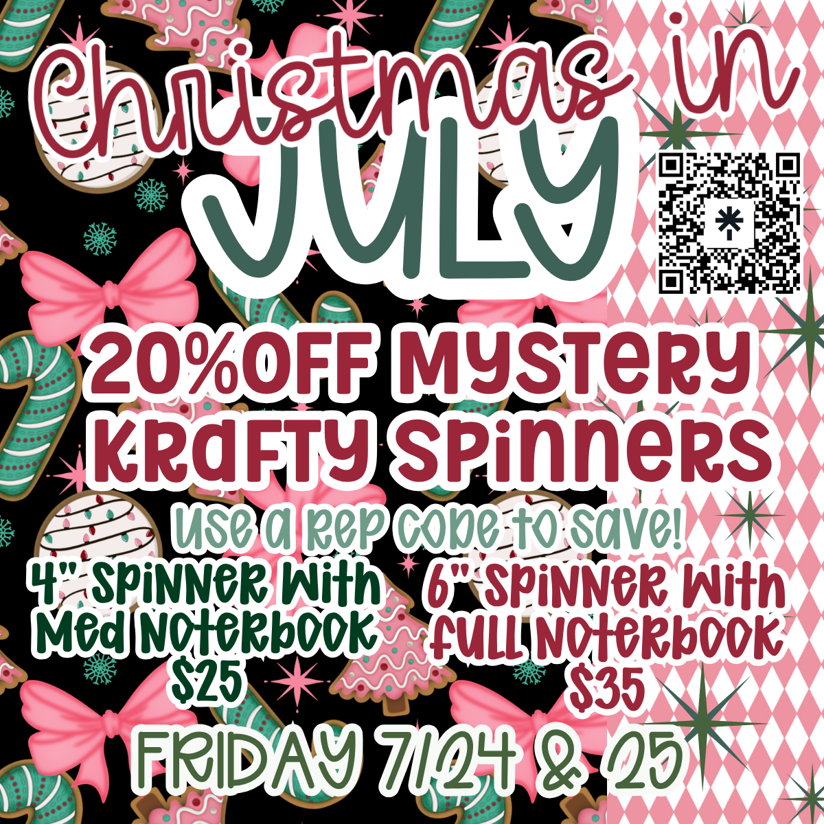 Christmas in July Krafty Spinner Bundle