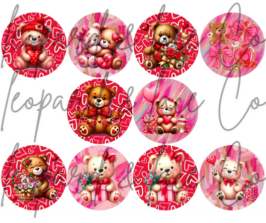 Valentines Bears Cardstock (2026)