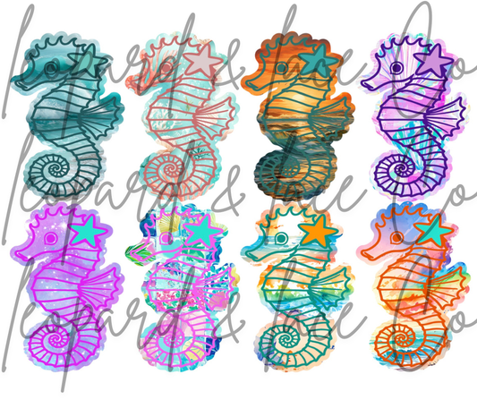 Rustic Raven Exclusive Seahorse Cardstock