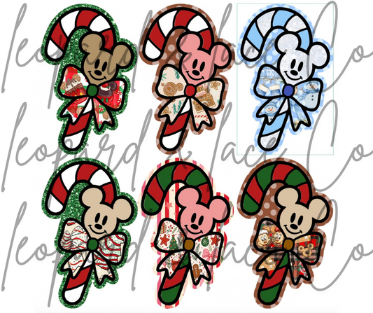 Rustic Raven Exclusive Magical Christmas Candy Cane