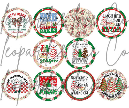 Christmas Cakes Cardstock (2026)