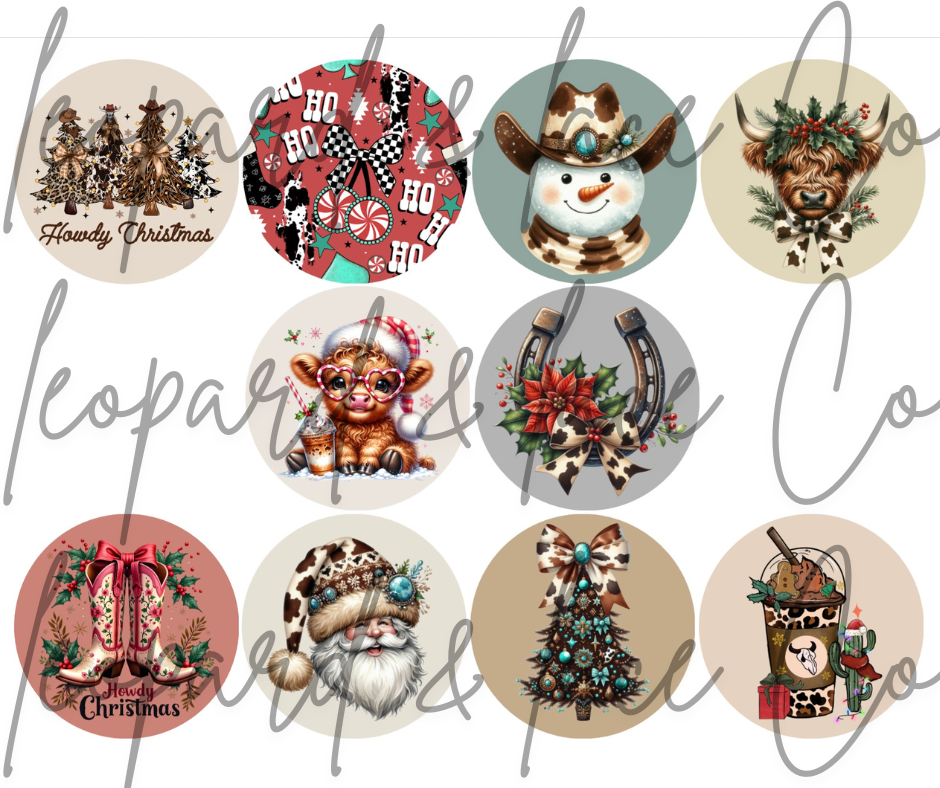 Howdy Christmas Cardstock
