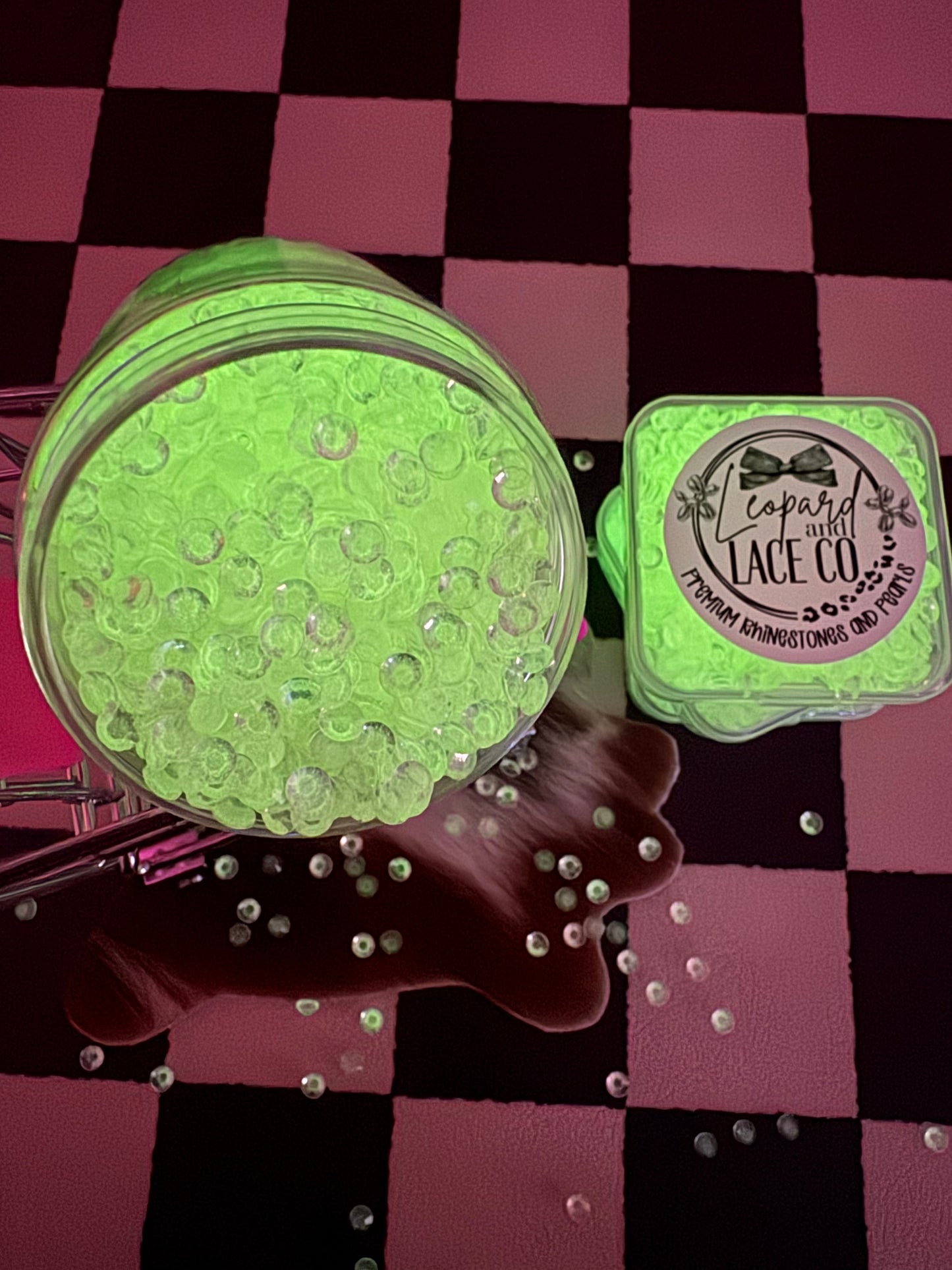 Clear Glow Rhinestones