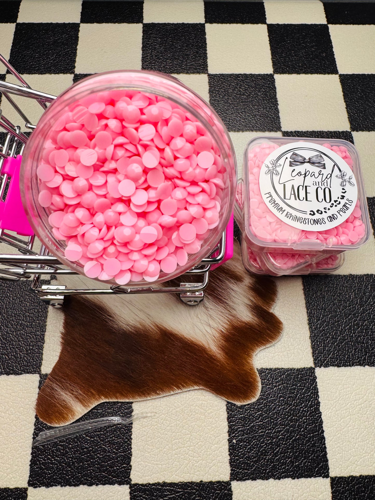 Pink Pony Rhinestones