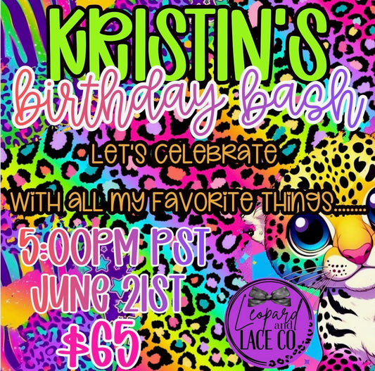 Birthday Bash Bags