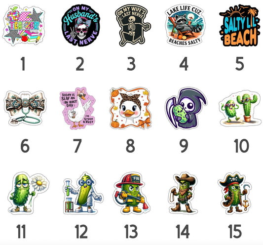 8/3 2.5 inch Stickers