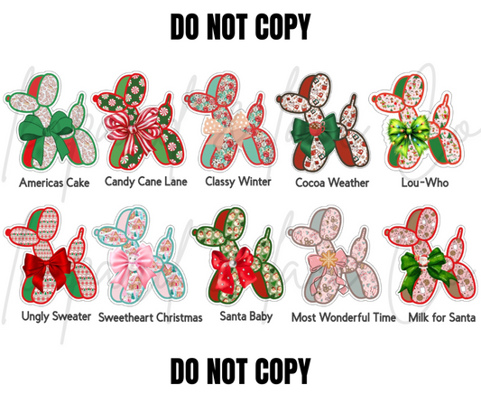 Christmas in July Sticker Drop (2.75 Inch)