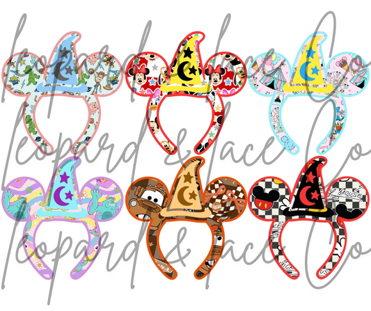 VIP Fantasy Large Ears Freshie Mold Exclusive can be used with Leopard & Lace Cardstock